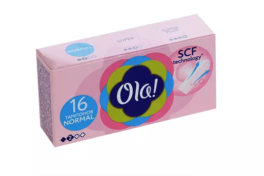 Тампоны Ола нормал, 16 шт