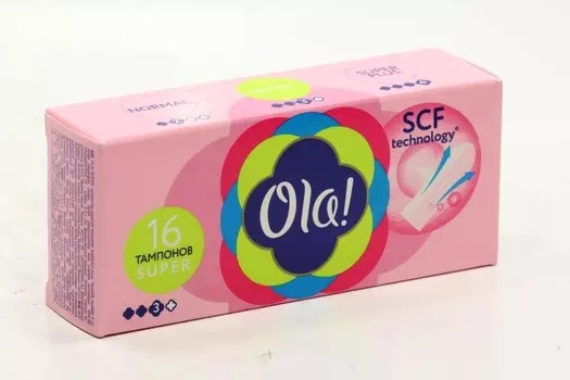 Тампоны Ола супер, 16 шт, (2261)