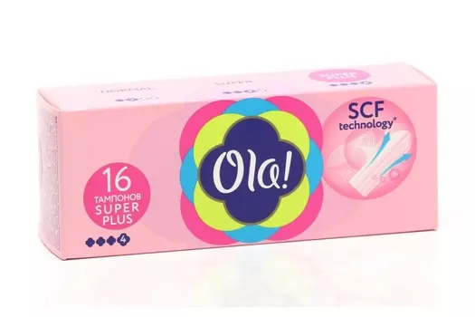 Тампоны Ола супер плюс, 16 шт