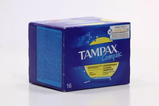 Тампоны Тампакс Компак регуляр с апплик, 16 шт