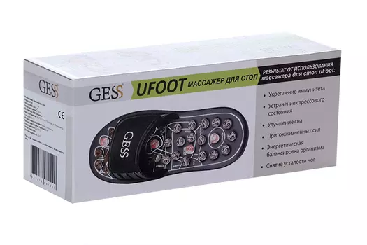 Тапочки-массажер Gess uFoot д/стоп р S