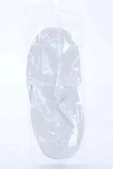 Тапочки одноразовые махровые подошва 3 мм белые