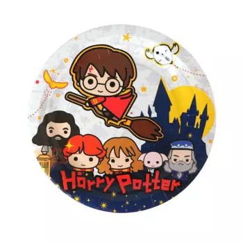 Тарелка бумажная ND PLAY «Гарри Поттер», 18 см, 6 шт