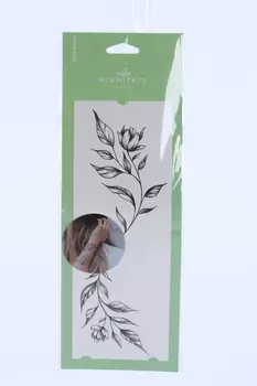 Тату-браслет переводной MIAMITATS Wild grass (0919)