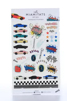 Тату переводные MIAMITATS Drive (maxi) (0070)