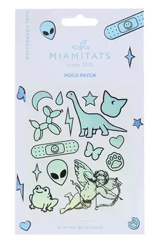 Тату переводные MIAMITATS Holo patch (middle) (0117)