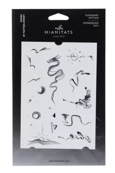 Тату переводные MIAMITATS Noire by Tattoo Honey (middle) (2586)