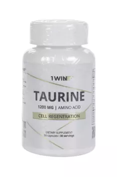 Таурин 1WIN, 1 200 мг, 90 шт, капсулы