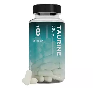 Таурин-актив Ёбатон, 60 шт, капсулы