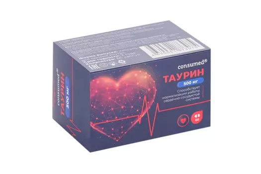 Таурин Консумед, 60 шт