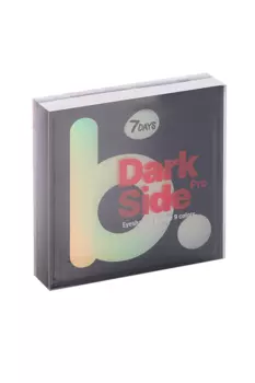 Тени 7DAYS B COLOUR DS палетка д/век Black mamba 9 цветов