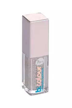 Тени 7DAYS b.colour мерцающие жидкие д/век 01 Crystal 5,5 мл