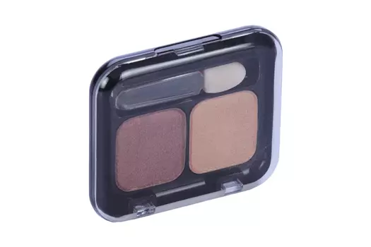 Тени д/век Елена компакт (набор № 9) Сияющий сатин капучино/золотисто-бежевый