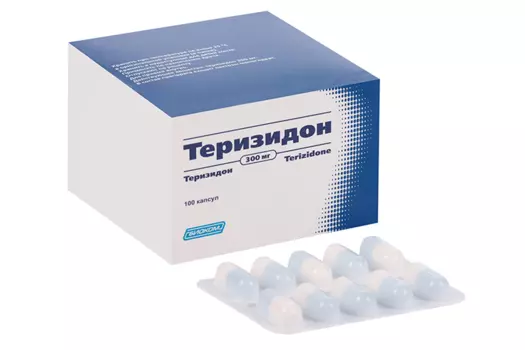 Теризидон 300 мг, 100 шт, капсулы