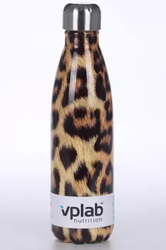 Термобутылка VPLAB металл 500 мл, леопард