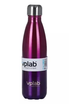 Термобутылка VPLAB металл 500 мл, пурпурный