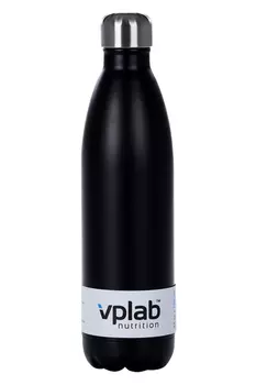 Термобутылка VPLAB металл 750 мл, черный