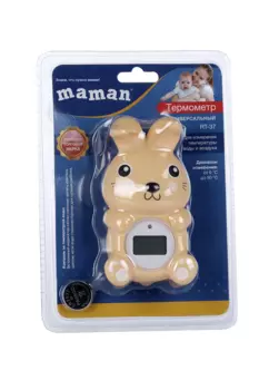 Термометр Maman RT-37 д/воды заяц