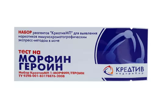 Тест на опиаты морфин/героин Креатив МП, инд ун