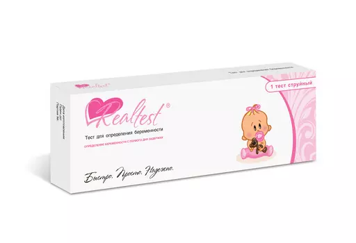 Тест на опред беремен РеалТест (струйный)