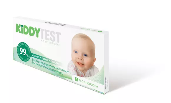 Тест на овуляцию Kiddy test, 5 шт