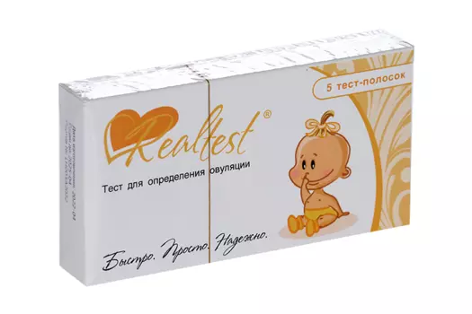 Тест на овуляцию РеалТест, 5 шт