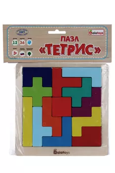 Тетрис Алатойс основание 12 деталей/36 заданий