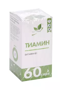 Тиамин гидрохлорид Naturalsupp, 60 шт, капсулы