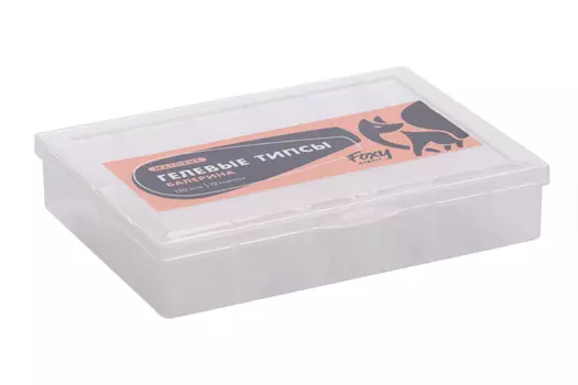 Типсы FOXY EXPERT Балерина гелевые матовые 12 размеров 120 шт