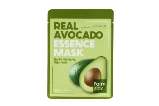 Тканевая маска FarmStay д/лица с экстрактом авокадо 23 мл