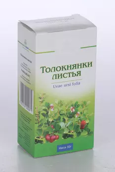 Толокнянки лист, 50 г, сырье измельченное