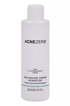 Тоник AcneZero Акнестоп балансирующий д/пробл кожи лица, 195 мл