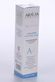 Тоник ARAVIA Laboratories Hyaluron Hydrating увлажняющий с гиалуроновой кислотой, 200 мл