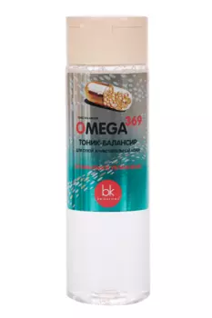 Тоник-балансир Belkosmex OMEGA 369 д/сухой/чувствительной кожи, 200 мл