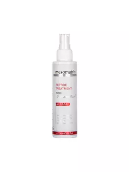 Тоник для лица с пептидным комплексом, гиалуроновой кислотой и коллагеном, MESOMATRIX / МЕЗОМАТРИКС PEPTIDE TREATMENT, 150 мл