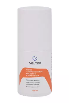 Тоник Geltek с гиалуроновой кислотой/эластином, 100 мл