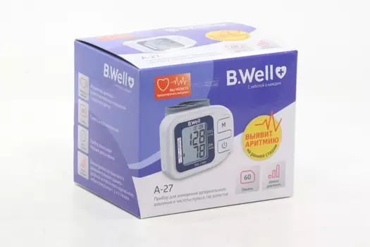 Тонометр автомат B Well А-27 на запястье