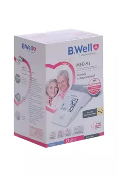 Тонометр автомат B Well Мед-53, +адаптер