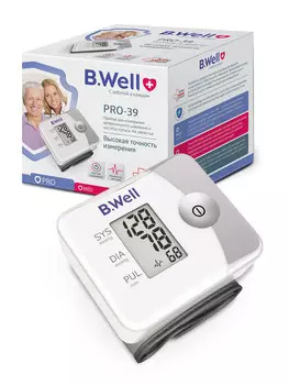 Тонометр автомат Би Вел PRO-39 на запястье