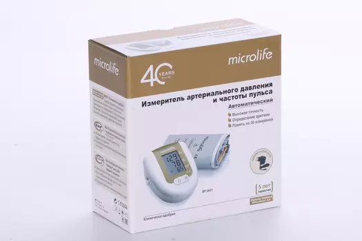 Тонометр автомат Микролайф ВР3 AG1