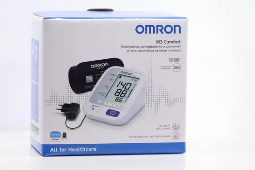 Тонометр автомат Омрон M3 Комфорт на плечо