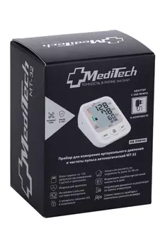 Тонометр Медитеч МТ-32 автоматический на плечо с USB адаптером