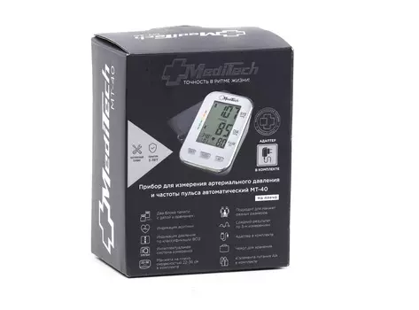 Тонометр MediTech МТ-40 автоматический на плечо с адаптером