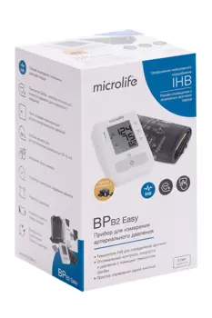 Тонометр Микролайф BP B2 Easy автомат управл одной кнопкой с адапт манжета M-L (22-42 см)
