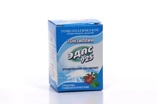 Тонзиллин Эдас-925, 20 г, гранулы гомеопатические