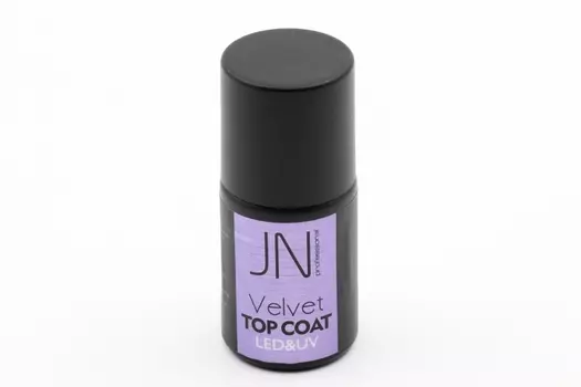 Топ JessNail Velvet Top Coat без липкого слоя матовый