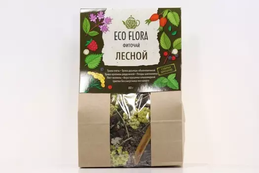 Травяной чай Эко Флора лесной, 80 г