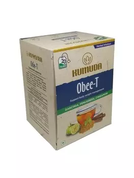 Травяной напиток KUMUDA Оби-Т д/контроля веса Гарциния/Пажитник/Корица, 40 г