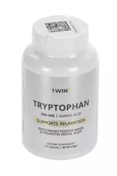 Триптофан 1WIN, 60 шт, капсулы