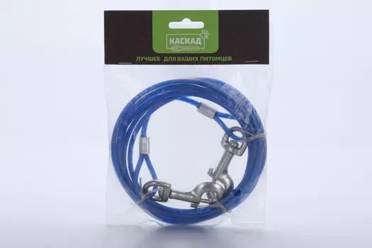 Трос привязочный d= 5 мм длина 3м